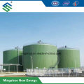 Large-Scale Anaerobic Digester Plant for Kitchen Waste Treatment